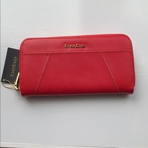 Bebe zip around wallet